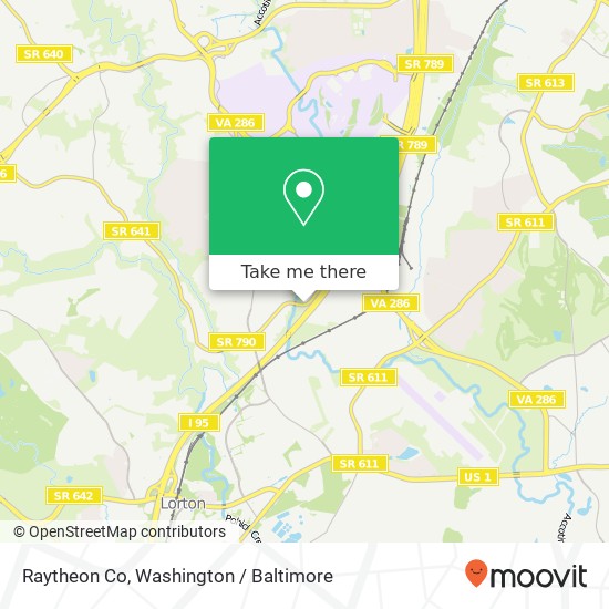 Raytheon Co map