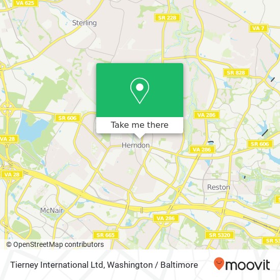 Tierney International Ltd map