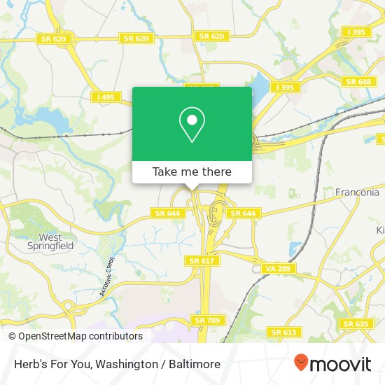 Herb's For You map