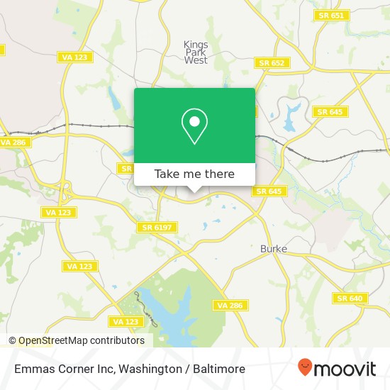 Emmas Corner Inc map