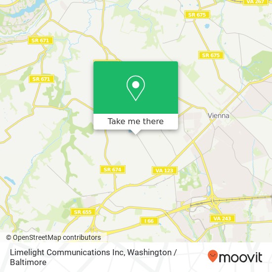 Limelight Communications Inc map