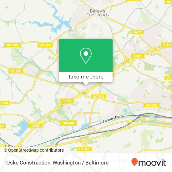 Oske Construction map