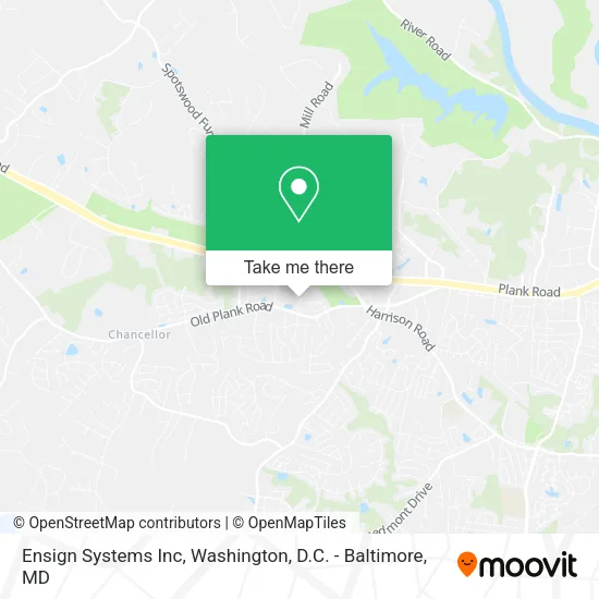 Ensign Systems Inc map