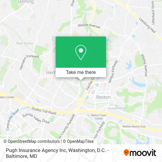 Pugh Insurance Agency Inc map