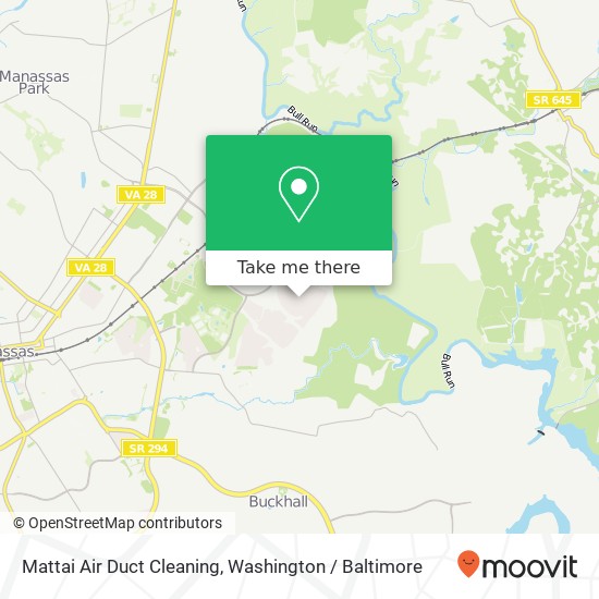 Mattai Air Duct Cleaning map