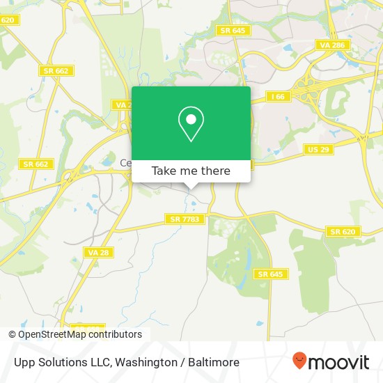 Mapa de Upp Solutions LLC