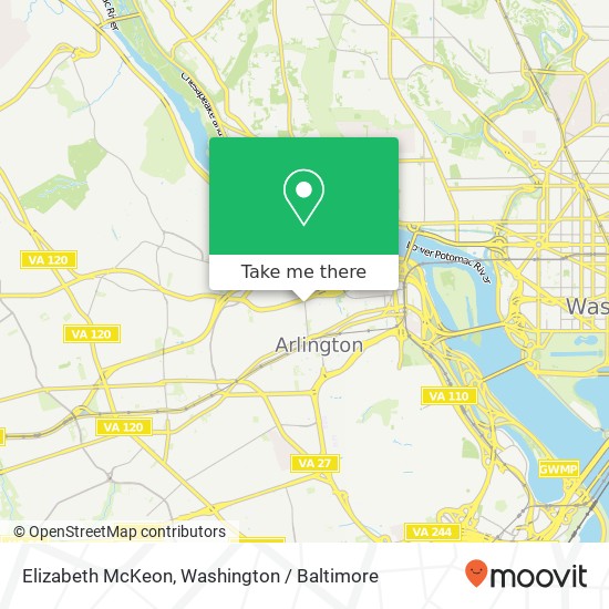 Elizabeth McKeon map