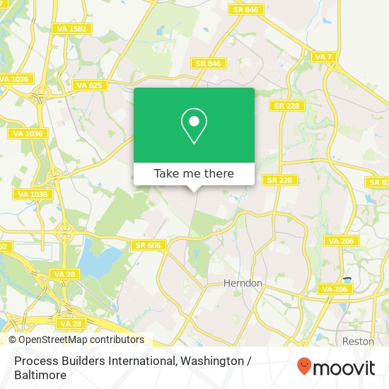 Process Builders International map