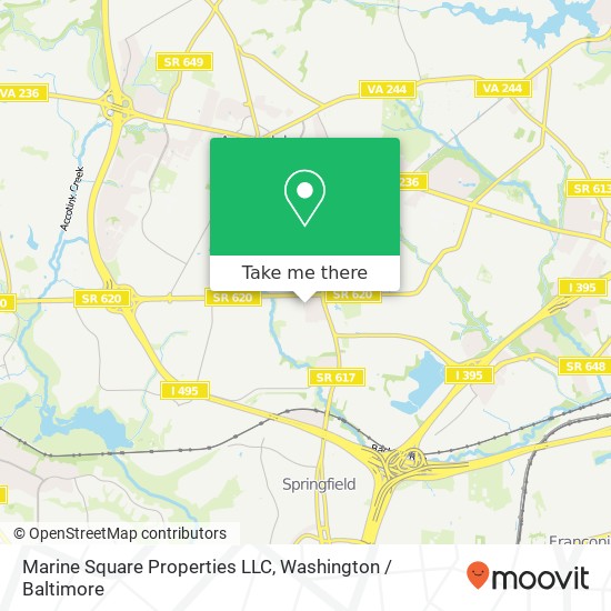 Marine Square Properties LLC map