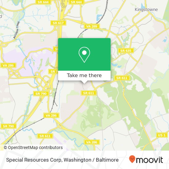 Mapa de Special Resources Corp