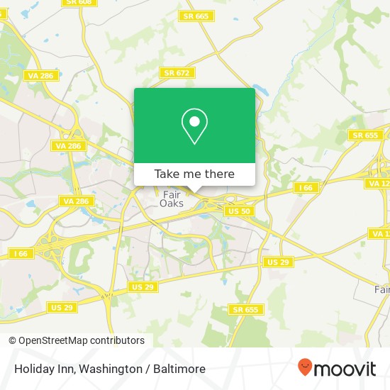 Mapa de Holiday Inn