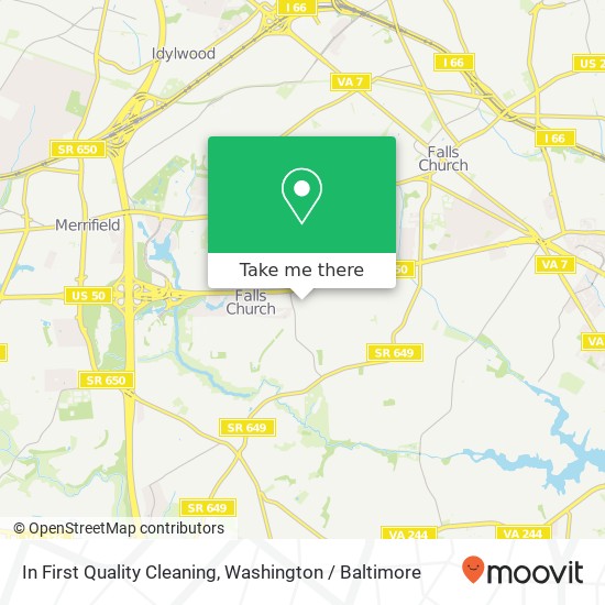 In First Quality Cleaning map