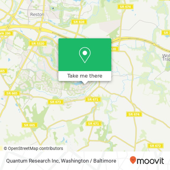 Mapa de Quantum Research Inc