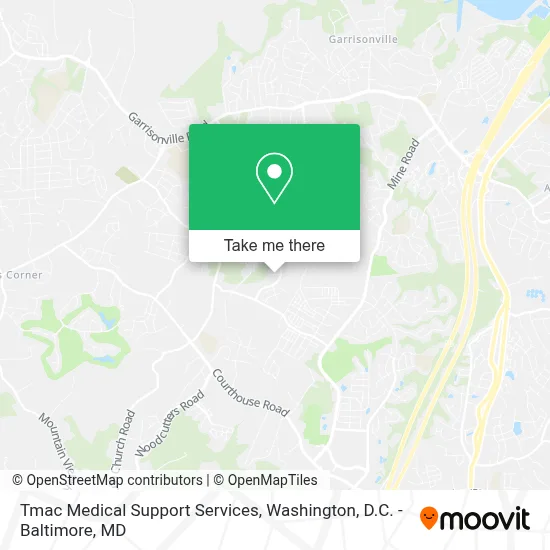 Tmac Medical Support Services map