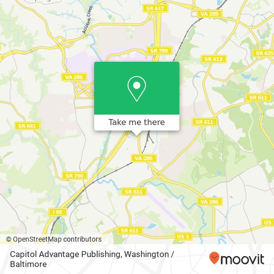 Mapa de Capitol Advantage Publishing