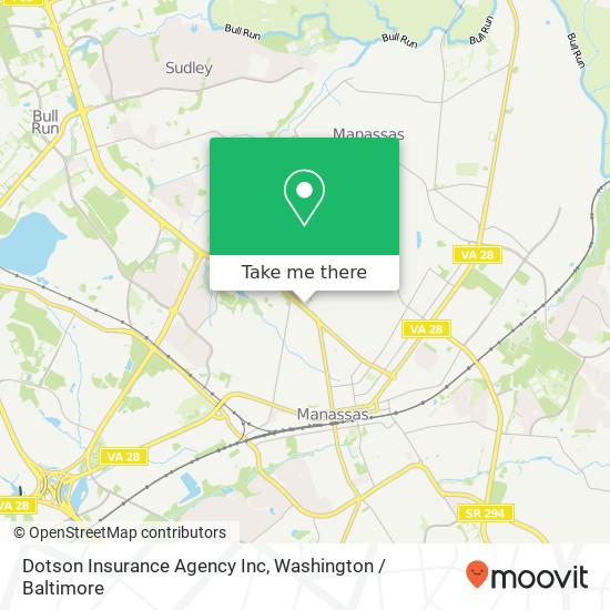 Mapa de Dotson Insurance Agency Inc