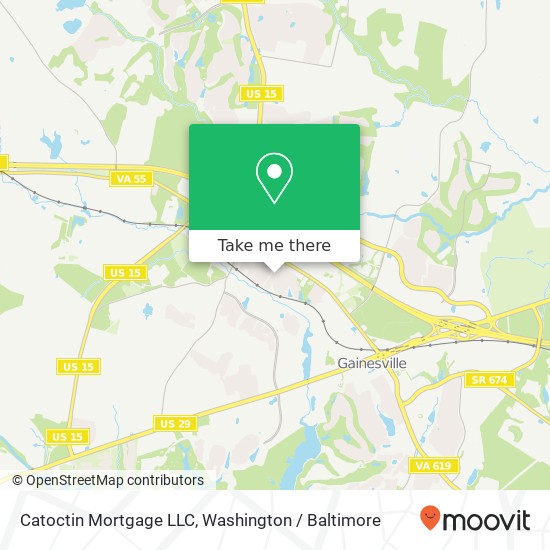 Catoctin Mortgage LLC map