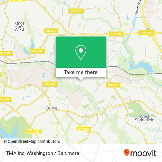 TMA Inc map