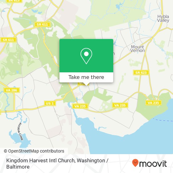 Mapa de Kingdom Harvest Intl Church