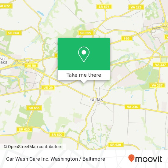 Car Wash Care Inc map