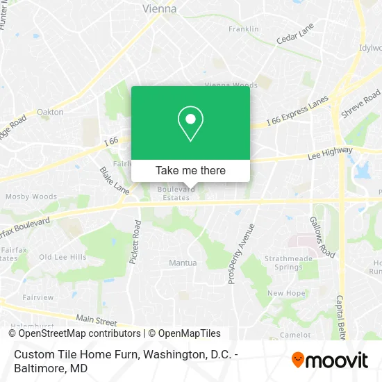Mapa de Custom Tile Home Furn