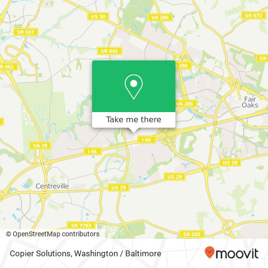 Copier Solutions map