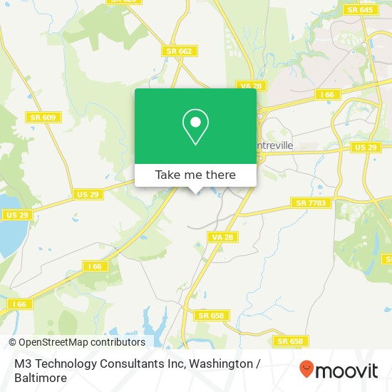 Mapa de M3 Technology Consultants Inc