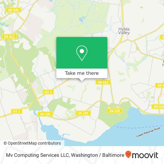 Mapa de Mv Computing Services LLC