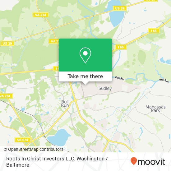 Roots In Christ Investors LLC map