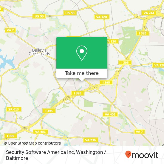 Mapa de Security Software America Inc
