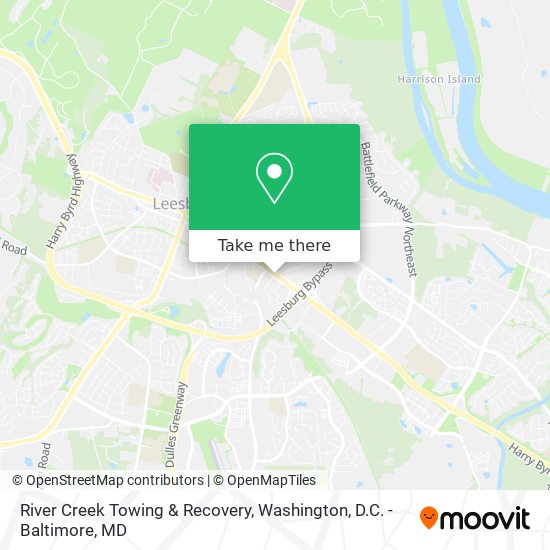 Mapa de River Creek Towing & Recovery