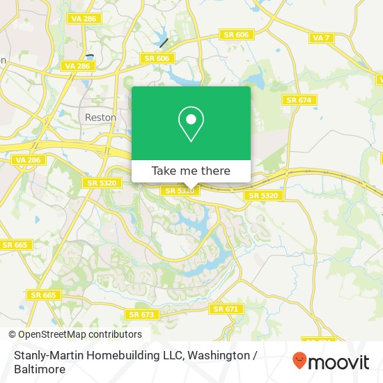 Stanly-Martin Homebuilding LLC map