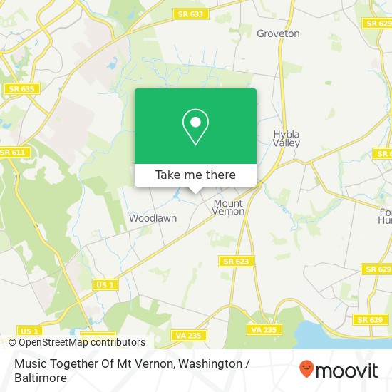 Music Together Of Mt Vernon map