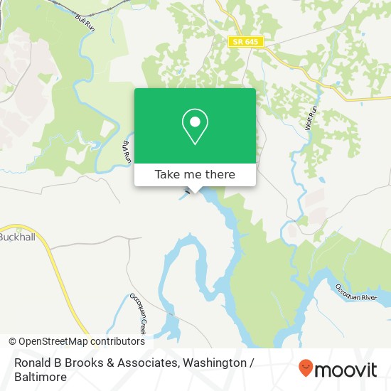 Mapa de Ronald B Brooks & Associates