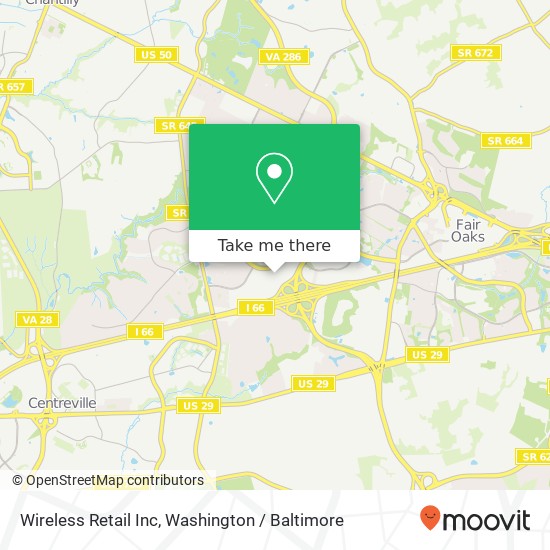 Wireless Retail Inc map