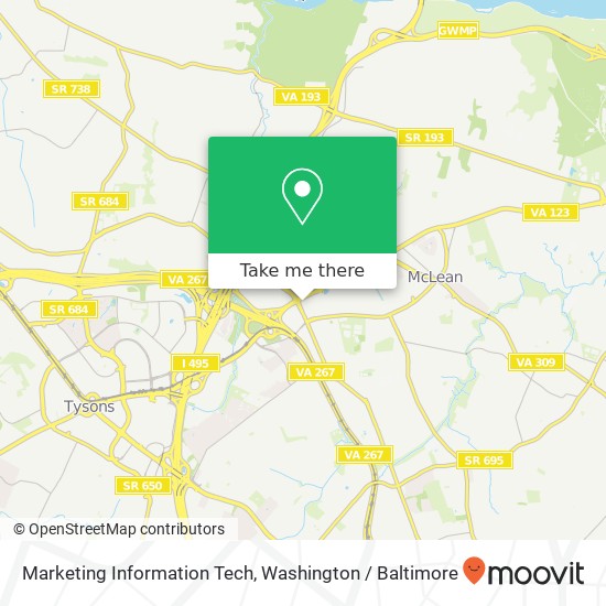 Marketing Information Tech map