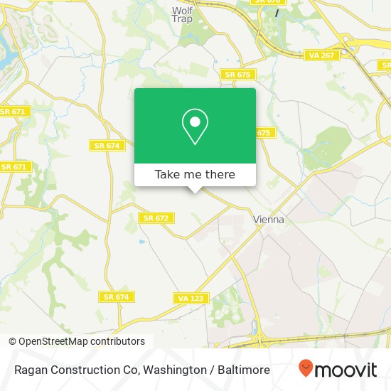 Mapa de Ragan Construction Co