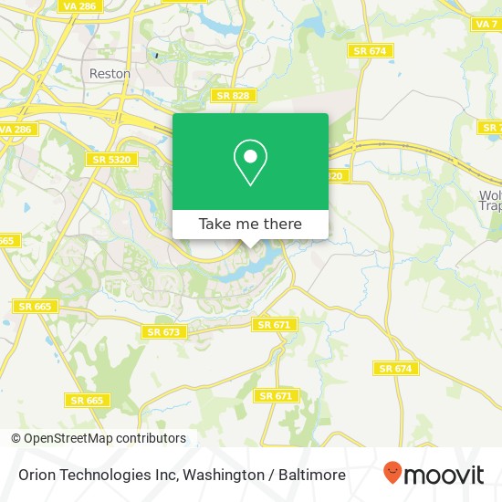 Orion Technologies Inc map