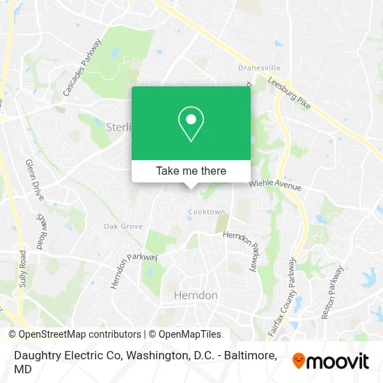 Daughtry Electric Co map