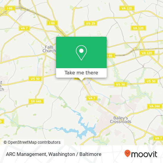 Mapa de ARC Management