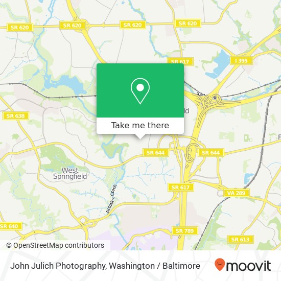 John Julich Photography map