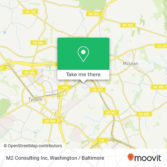 M2 Consulting Inc map