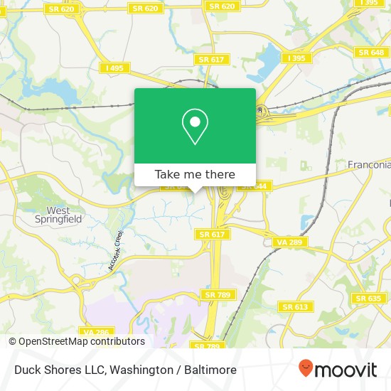 Mapa de Duck Shores LLC