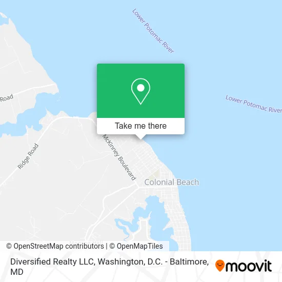 Diversified Realty LLC map