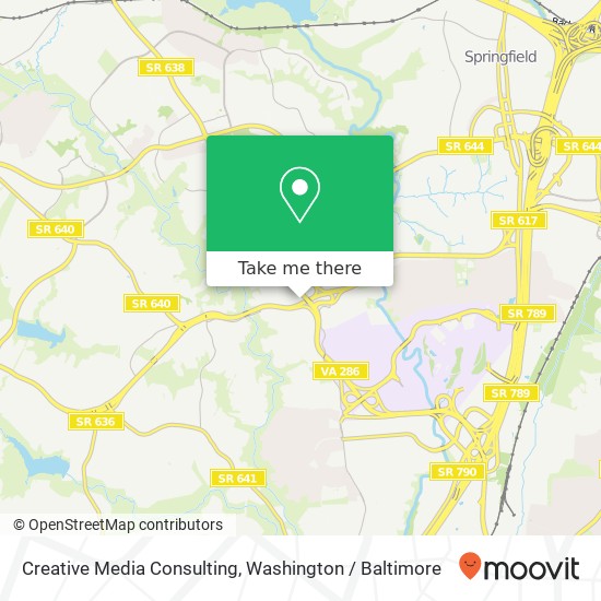 Mapa de Creative Media Consulting