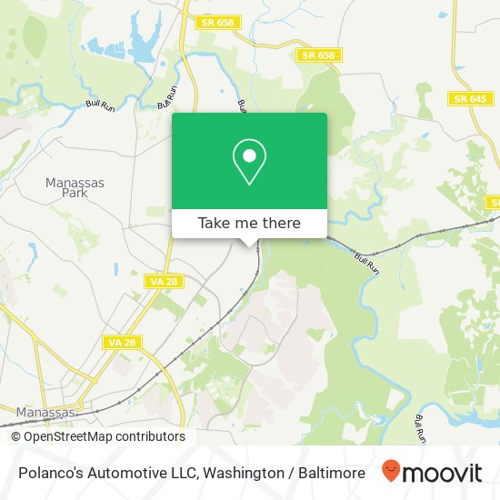 Mapa de Polanco's Automotive LLC