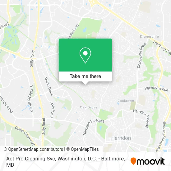 Act Pro Cleaning Svc map
