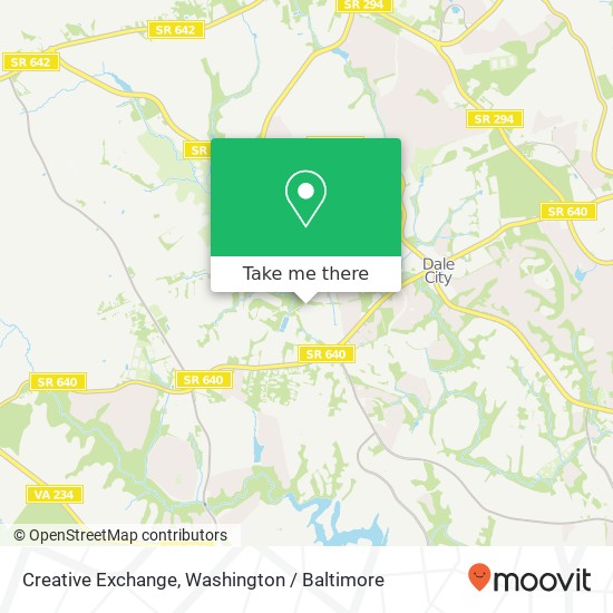 Creative Exchange map