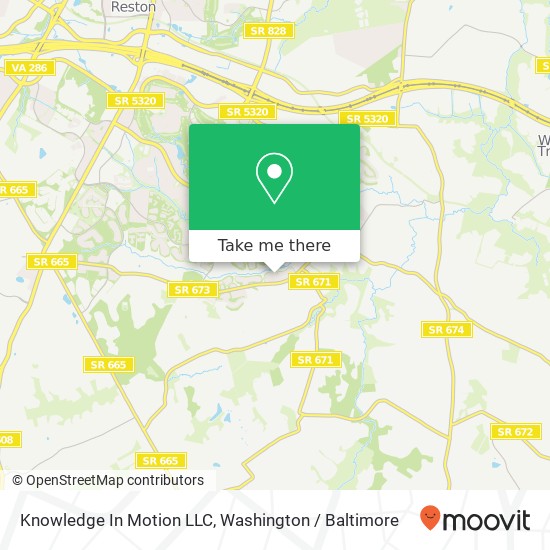 Mapa de Knowledge In Motion LLC