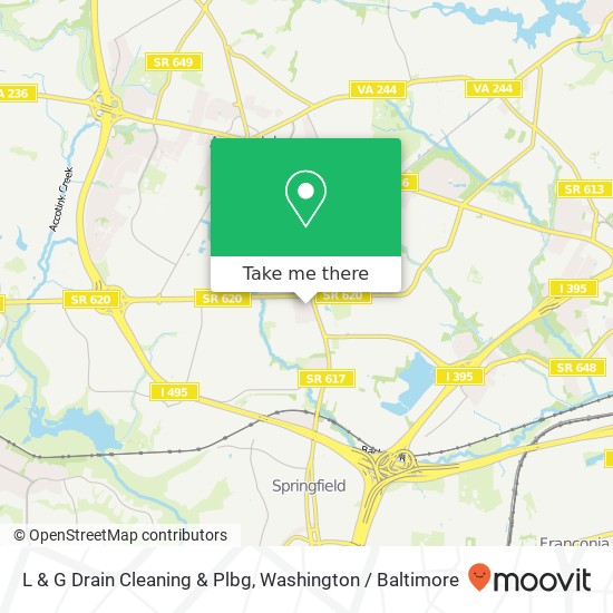 Mapa de L & G Drain Cleaning & Plbg